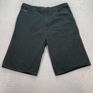 Vintage Ecko Unlimited Shorts Men's Size 38 Denim Foundry Black Y2K 13"